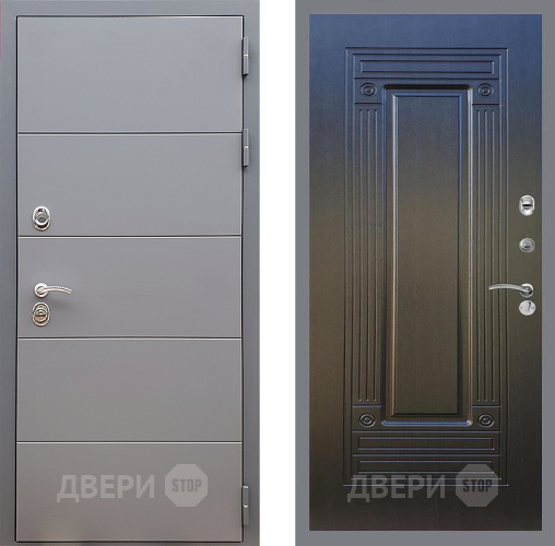 Дверь Стоп АРТ ГРАФИТ ФЛ-4 Венге в Клине