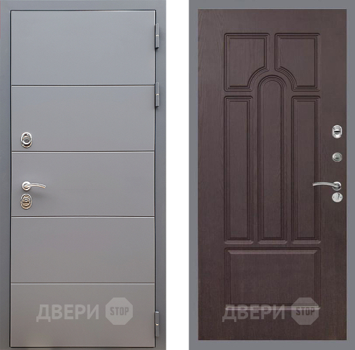 Дверь Стоп АРТ ГРАФИТ ФЛ-58 Венге в Клине