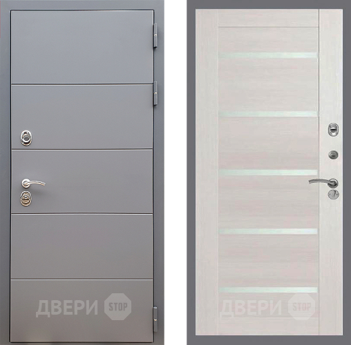 Дверь Стоп АРТ ГРАФИТ СБ-14 Лиственница беж в Клине