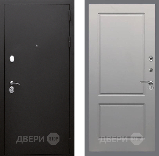Дверь Стоп КЛАССИК Шагрень ФЛ-117 Грей софт в Клине