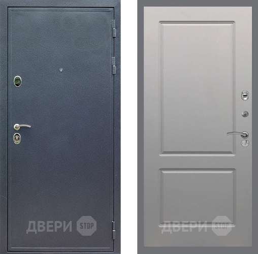 Входная металлическая Дверь Стоп СИЛЬВЕР ФЛ-117 Грей софт в Клине