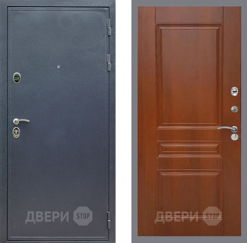 Входная металлическая Дверь Стоп СИЛЬВЕР ФЛ-243 Итальянский орех в Клине