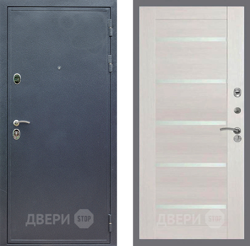 Входная металлическая Дверь Стоп СИЛЬВЕР СБ-14 Лиственница беж в Клине