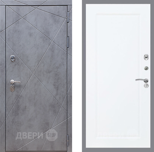 Дверь Стоп Лучи ФЛ-119 Силк Сноу в Клине