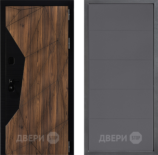 Дверь Дверной континент ДК-11 ФЛ-649 Графит софт в Клине