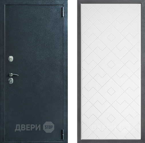 Дверь Дверной континент ДК-70 Дизайн ФЛ-Тиффани Белый софт в Клине