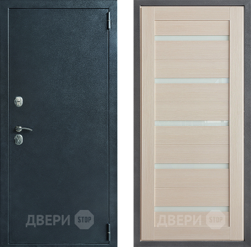Входная металлическая Дверь Дверной континент ДК-70 Дизайн ФЛ-47 Лиственница белая в Клине