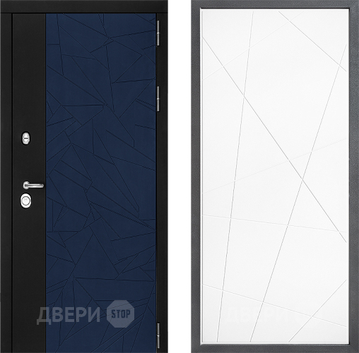 Входная металлическая Дверь Дверной континент ДК-9 ФЛ-655 Белый софт в Клине