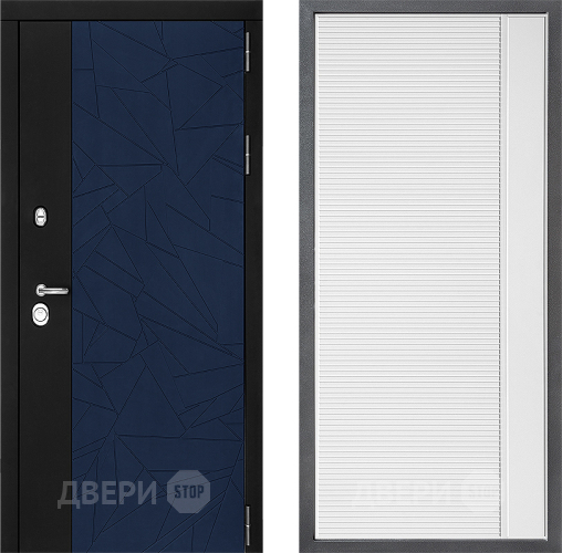 Дверь Дверной континент ДК-9 ФЛ-757 Белое Стекло Софт милк в Клине