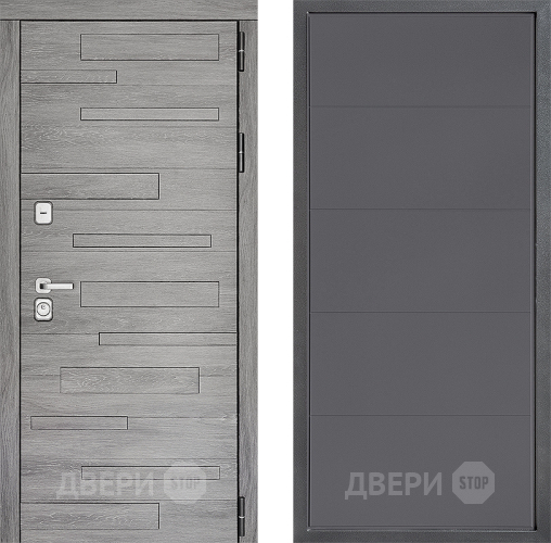 Дверь Дверной континент ДК-10 ФЛ-649 Графит софт в Клине