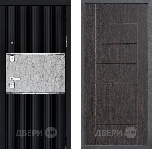 Дверь Дверной континент ДК-13 ФЛ-Лайн Венге в Клине