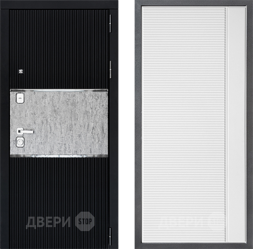 Дверь Дверной континент ДК-13 ФЛ-757 Белое Стекло Софт милк в Клине