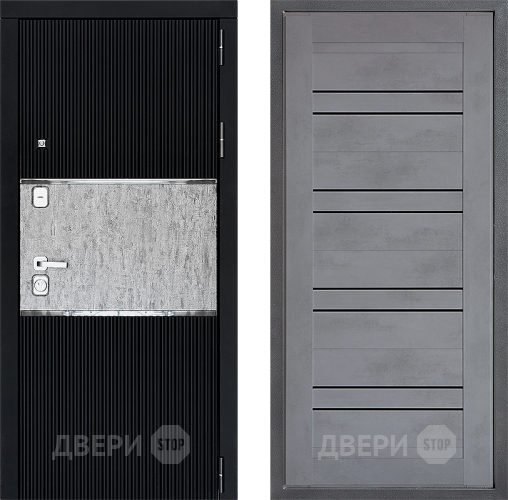 Дверь Дверной континент ДК-13 ФЛ-49 Бетон серый в Клине