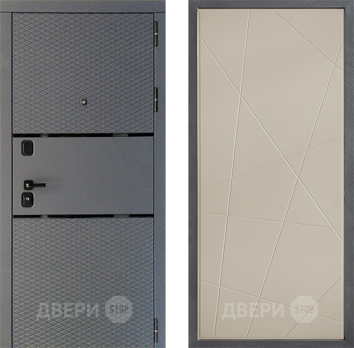 Входная металлическая Дверь Дверной континент Диамант Дизайн ФЛ-655 Капучино в Клине