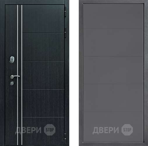 Дверь Дверной континент Теплолюкс Дизайн ФЛ-649 Графит софт в Клине