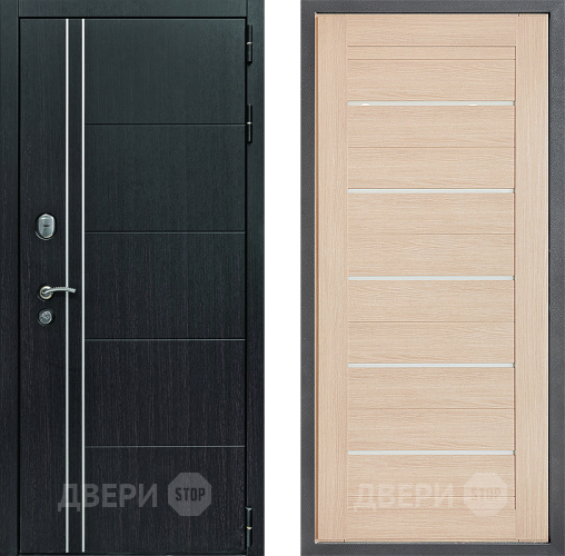 Дверь Дверной континент Теплолюкс Дизайн ФЛ-46 Капучино в Клине