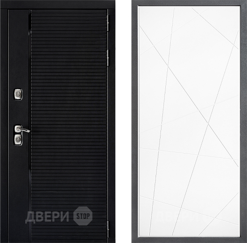 Дверь Дверной континент ДК-1 ФЛ-655 Белый софт в Клине