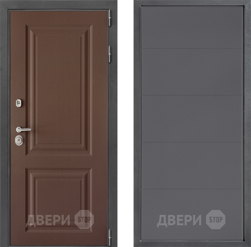 Дверь Дверной континент ДК-3/729 ФЛ-649 Графит софт в Клине