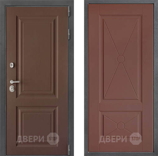 Дверь Дверной континент ДК-3/729 ФЛ-617 Ясень шоколадный в Клине