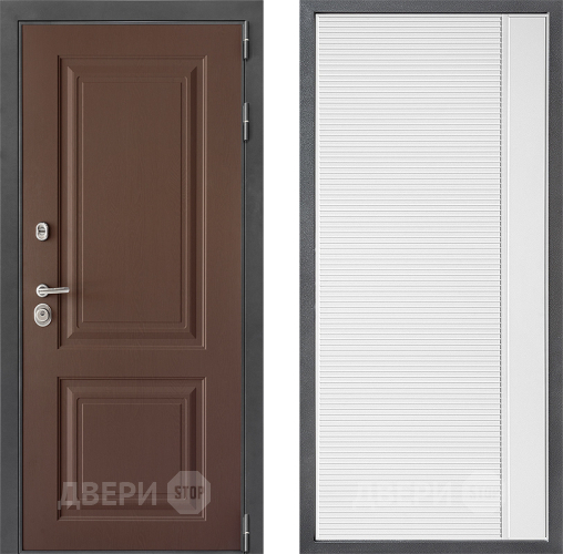 Дверь Дверной континент ДК-3/729 ФЛ-757 Белое Стекло Софт милк в Клине
