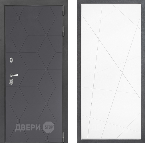 Дверь Дверной континент ДК-3/744 ФЛ-655 Белый софт в Клине