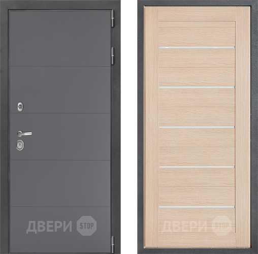 Входная металлическая Дверь Дверной континент ДК-3/649 ФЛ-46 Капучино в Клине