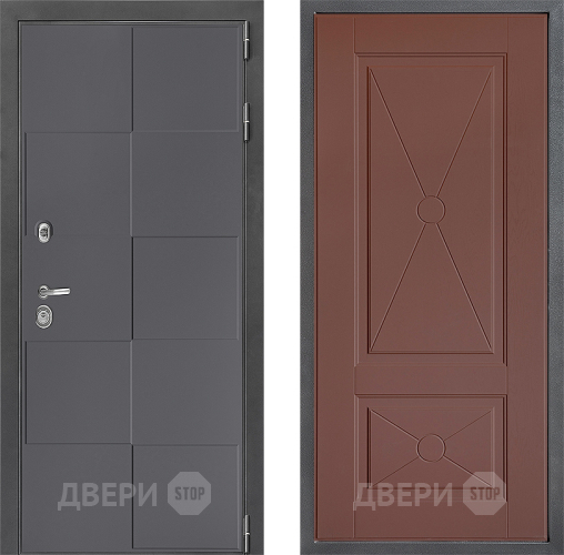 Дверь Дверной континент ДК-3/606 ФЛ-617 Ясень шоколадный в Клине