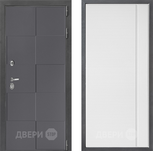 Дверь Дверной континент ДК-3/606 ФЛ-757 Белое Стекло Софт милк в Клине