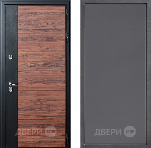 Дверь Дверной континент ДК-15 Красное Дерево ТЕРМО ФЛ-649 Графит софт в Клине