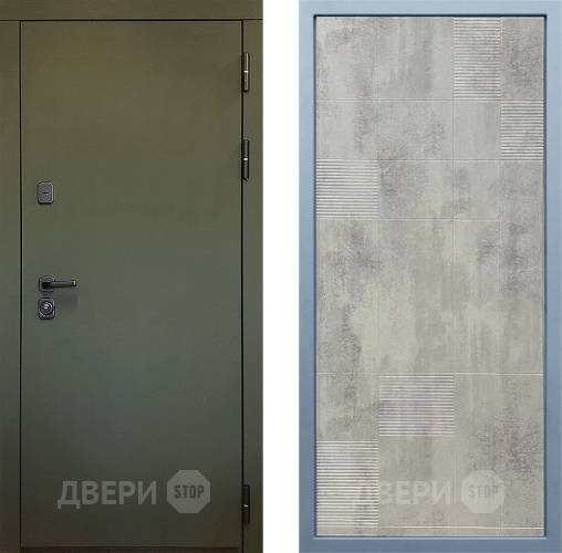 Входная металлическая Дверь Дива МД-61 Д-4 Бетон темный в Клине
