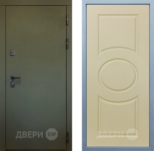 Входная металлическая Дверь Дива МД-61 Д-8 Шампань в Клине
