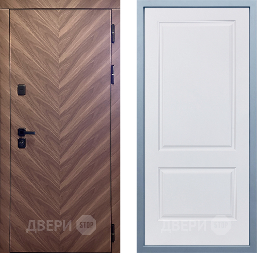 Входная металлическая Дверь Дива МД-98 Д-7 Белый в Клине