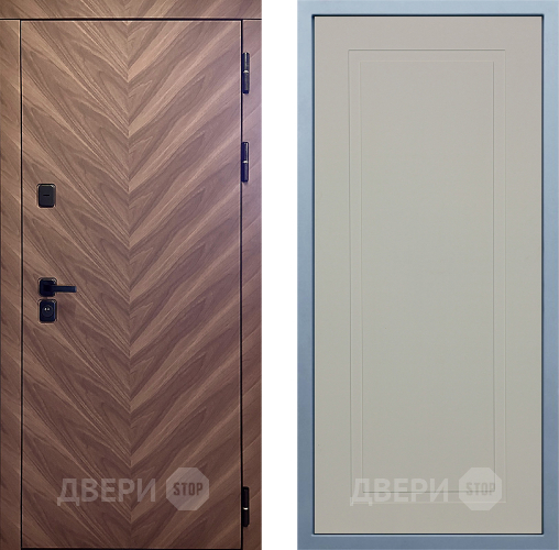 Входная металлическая Дверь Дива МД-98 Н-10 Шампань в Клине