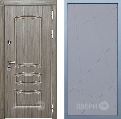 Входная металлическая Дверь Дива МД-42 Д-11 Силк Маус в Клине