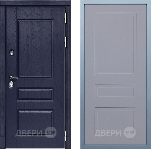 Входная металлическая Дверь Дива МД-45 Н-13 Силк Маус в Клине