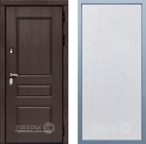 Дверь Дива МД-90 Д-11 Белый в Клине