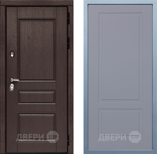 Входная металлическая Дверь Дива МД-90 Н-7 Силк Маус в Клине