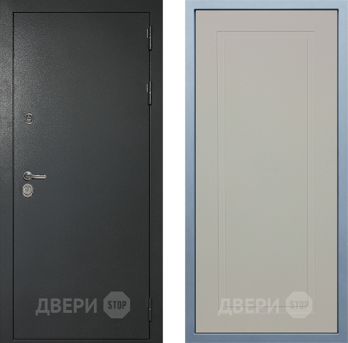 Входная металлическая Дверь Дива МД-40 Титан Н-10 Шампань в Клине