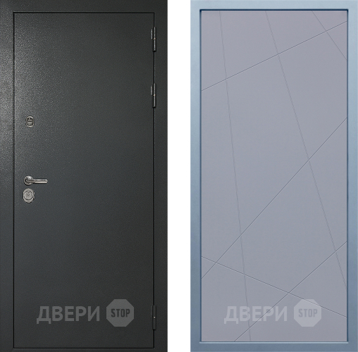 Входная металлическая Дверь Дива МД-40 Титан Д-11 Силк Маус в Клине