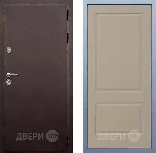 Дверь Дива МД-40 Медь Д-7 Шампань в Клине
