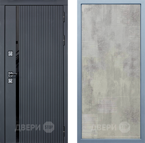 Дверь Дива МХ-46 STR Д-4 Бетон темный в Клине