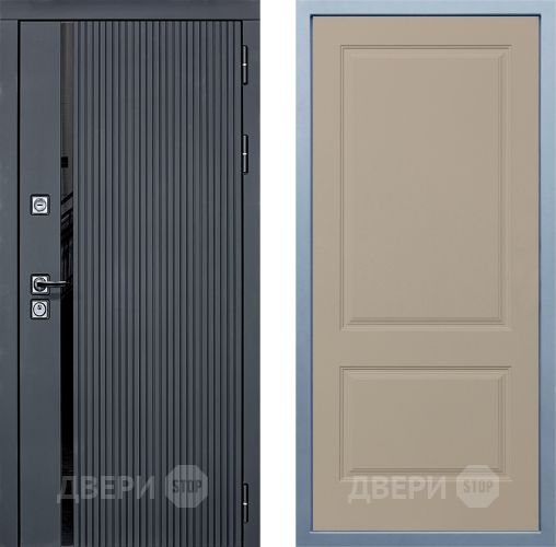 Входная металлическая Дверь Дива МХ-46 STR Д-7 Шампань в Клине