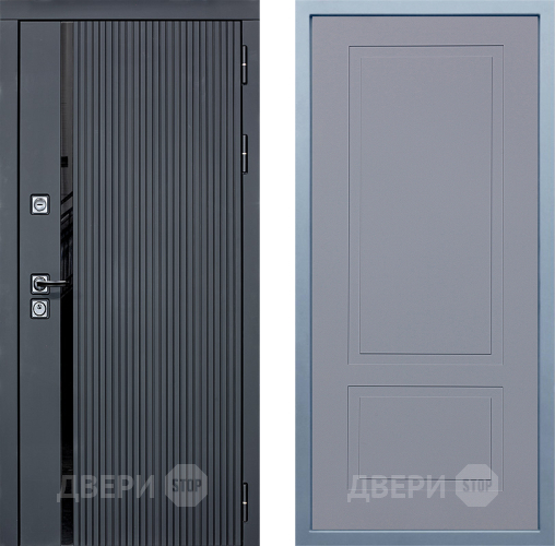 Входная металлическая Дверь Дива МХ-46 STR Н-7 Силк Маус в Клине