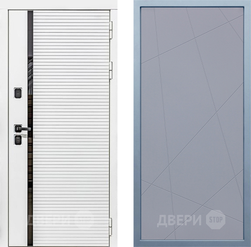 Дверь Дива МХ-45 Белая STR Д-11 Силк Маус в Клине