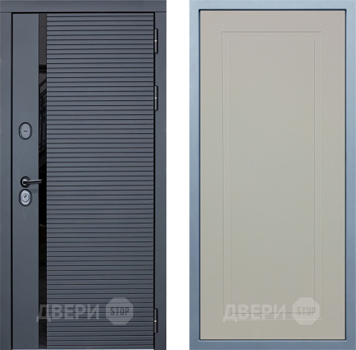 Входная металлическая Дверь Дива МХ-45 STR Н-10 Шампань в Клине