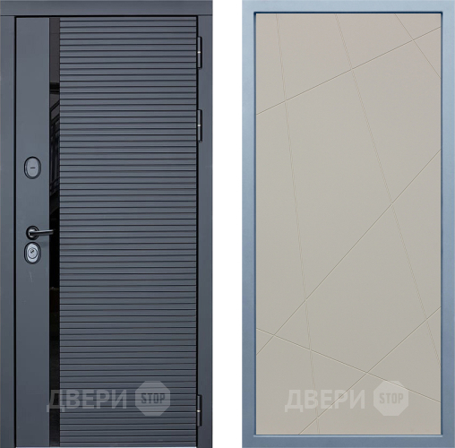 Входная металлическая Дверь Дива МХ-45 STR Д-11 Шампань в Клине