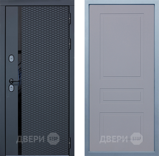 Входная металлическая Дверь Дива МХ-47 STR Н-13 Силк Маус в Клине