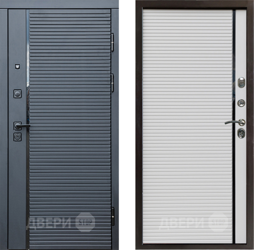 Входная металлическая Дверь Престиж Черная Линия Porte Белый в Клине