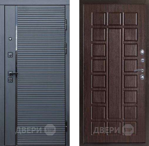Входная металлическая Дверь Престиж Черная Линия Престиж Венге в Клине