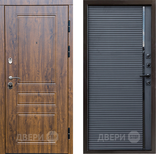 Дверь Престиж Классика Дуб Porte Черный кварц в Клине